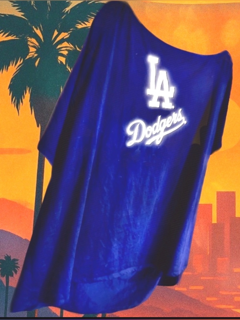 New Era Blue LA Dodgers Tee